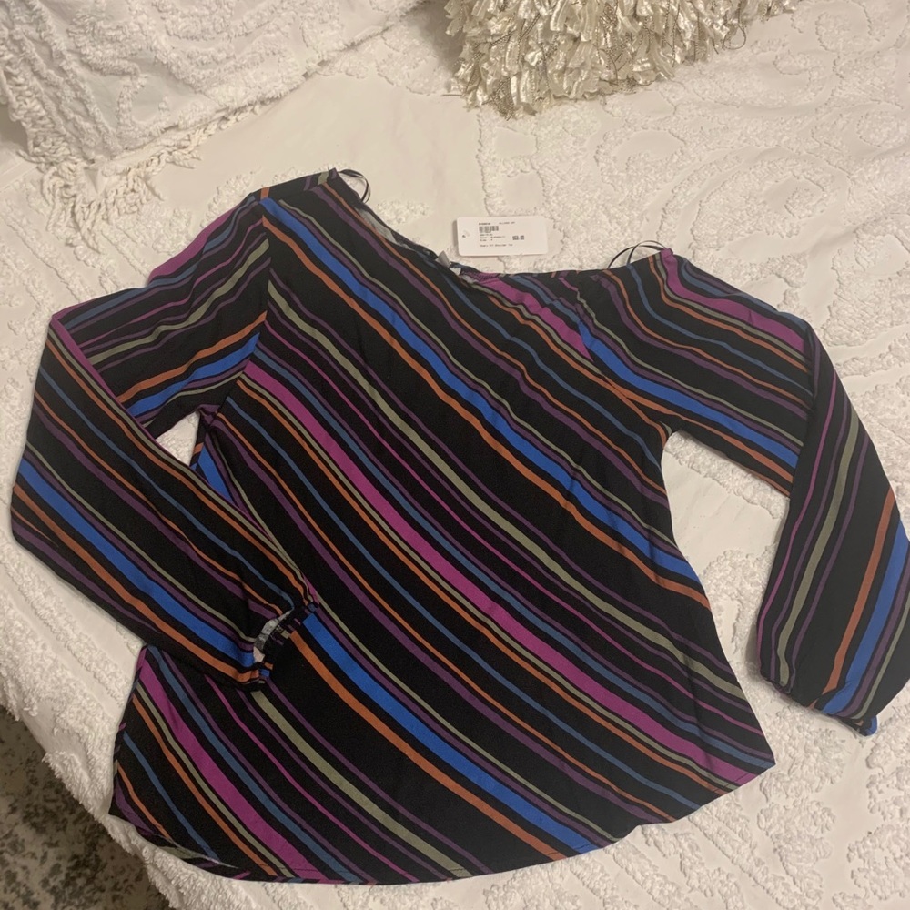 Allison Joy off the shoulder top